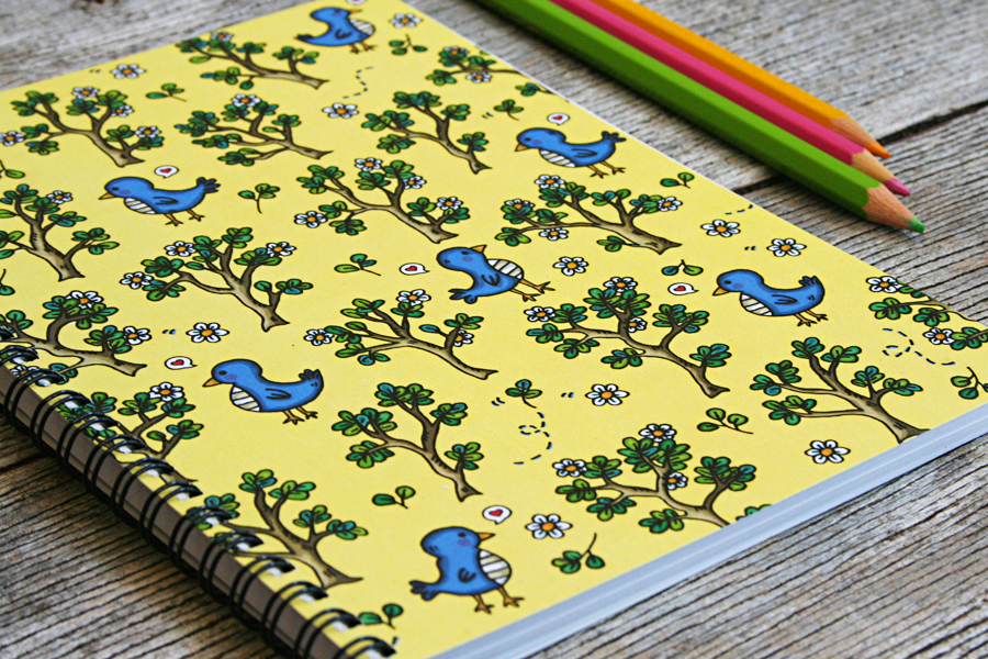 Little_Mo_and_Friends_perth_stationery_notebook_birdy