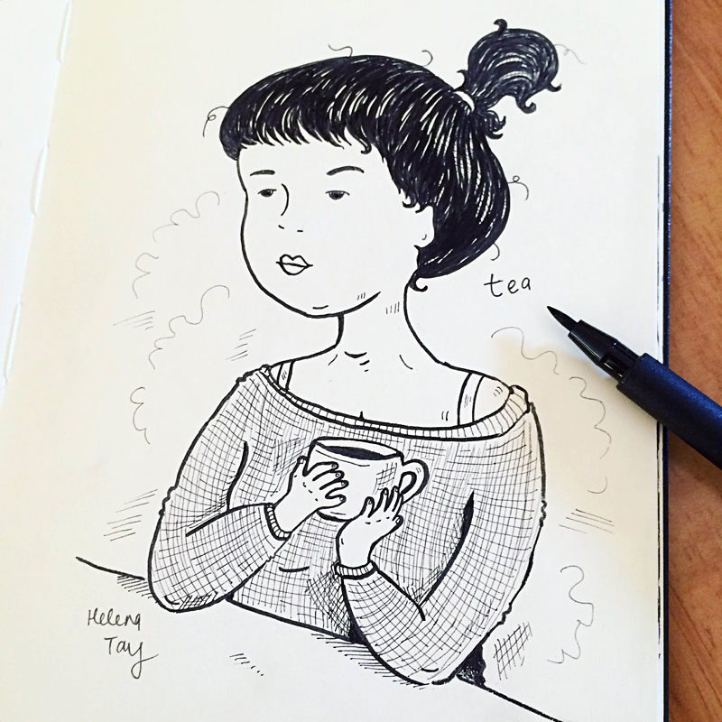 Perth_art_Illustrator_helena_tay_inktober_2